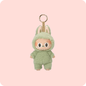 Labubu Keychain - Tasty Macarons Green Grape