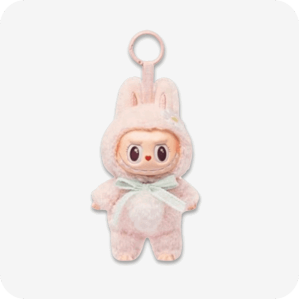 Labubu Keychain Mokoko Close to Sweet