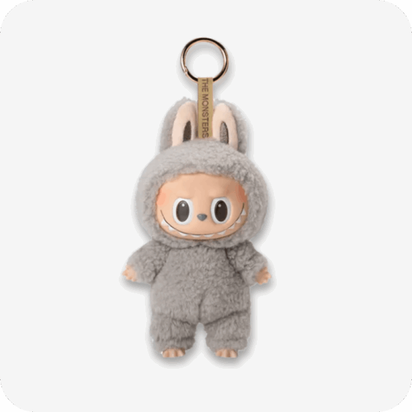 Labubu Keychain Tasty Macarons Sesame Bean